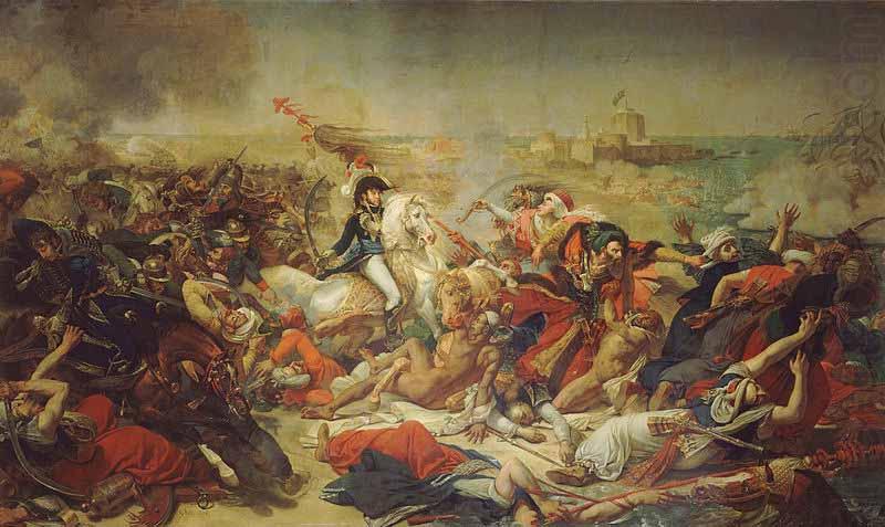 Baron Antoine-Jean Gros Battle of Aboukir, 25 July 1799 china oil painting image